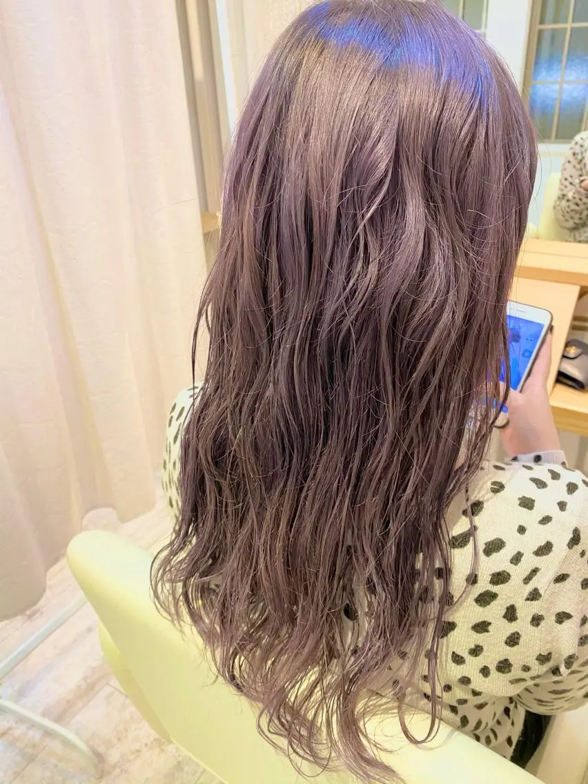 ロング カラー ヘアアレンジ Design Color🐰アユミのヘアスタイル