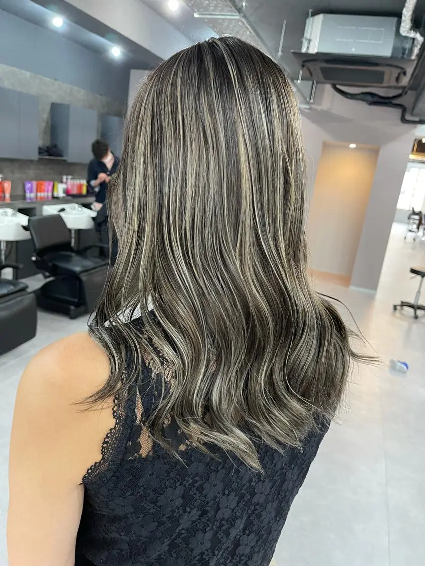 ロング カラー Reb_keiji 👑小倉圭司のヘアスタイル