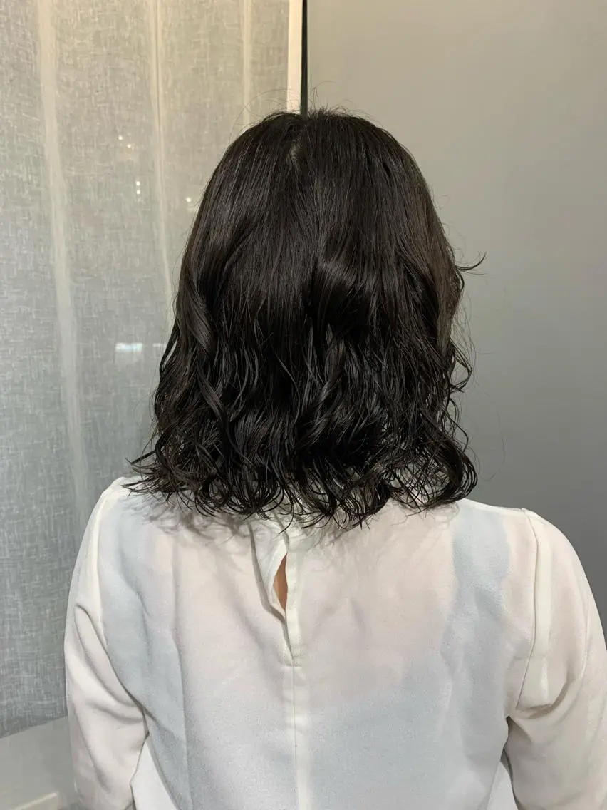 パーマ ボブパーマコテ巻き風 パーマNo1深江秀平のヘアスタイル