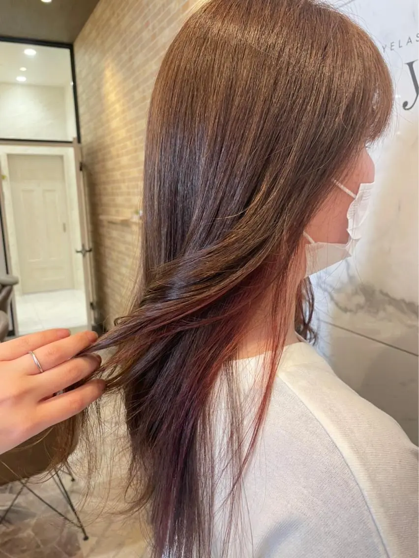 ロング カラー ヘアカラー arl 豊田店のヘアスタイル