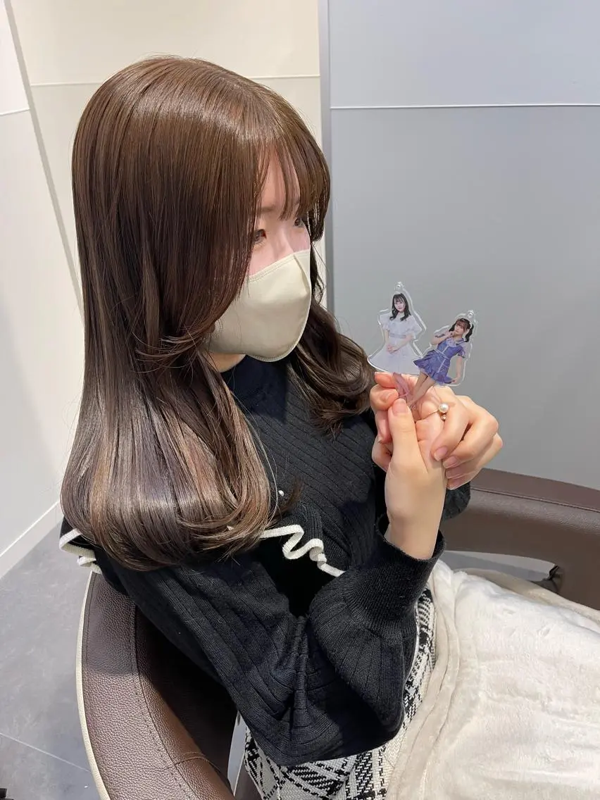 ロング カラー ヘアアレンジ カット ヘアカラー 【ドルオタ美容師】 しょーごのヘアスタイル