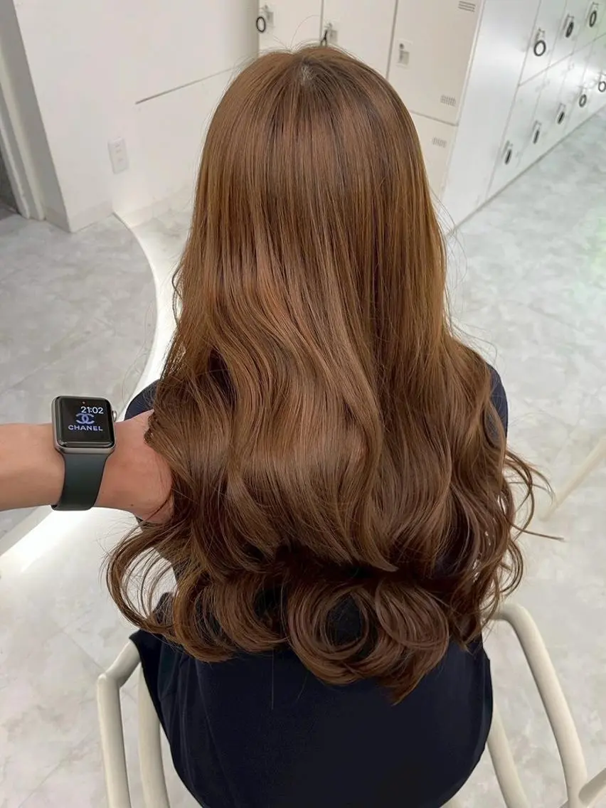 カラー トレンドスタイル🪞 ベージュブラウン🤎のヘアスタイル