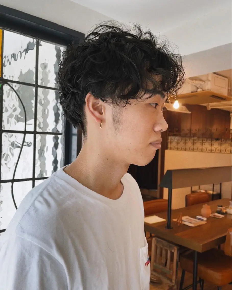 パーマ メンズ メンズパーマ ニュアンスパーマ 🧸メンズカット 🧸conatsuのヘアスタイル