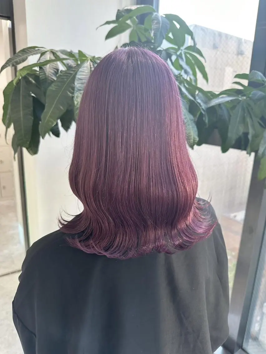 カラー 🍒renka🍒 ボブ/ショート/暖色のヘアスタイル