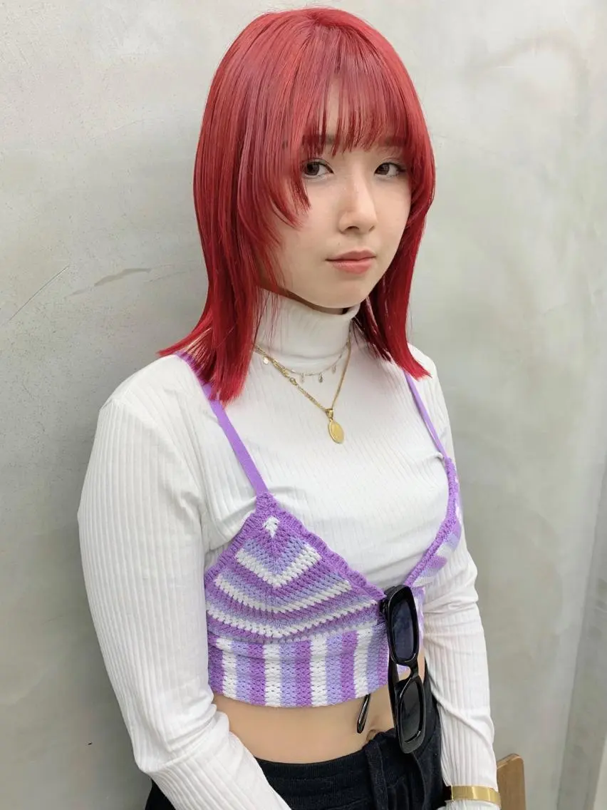 ミディアム カラー 🐝 hachi🐝のヘアスタイル