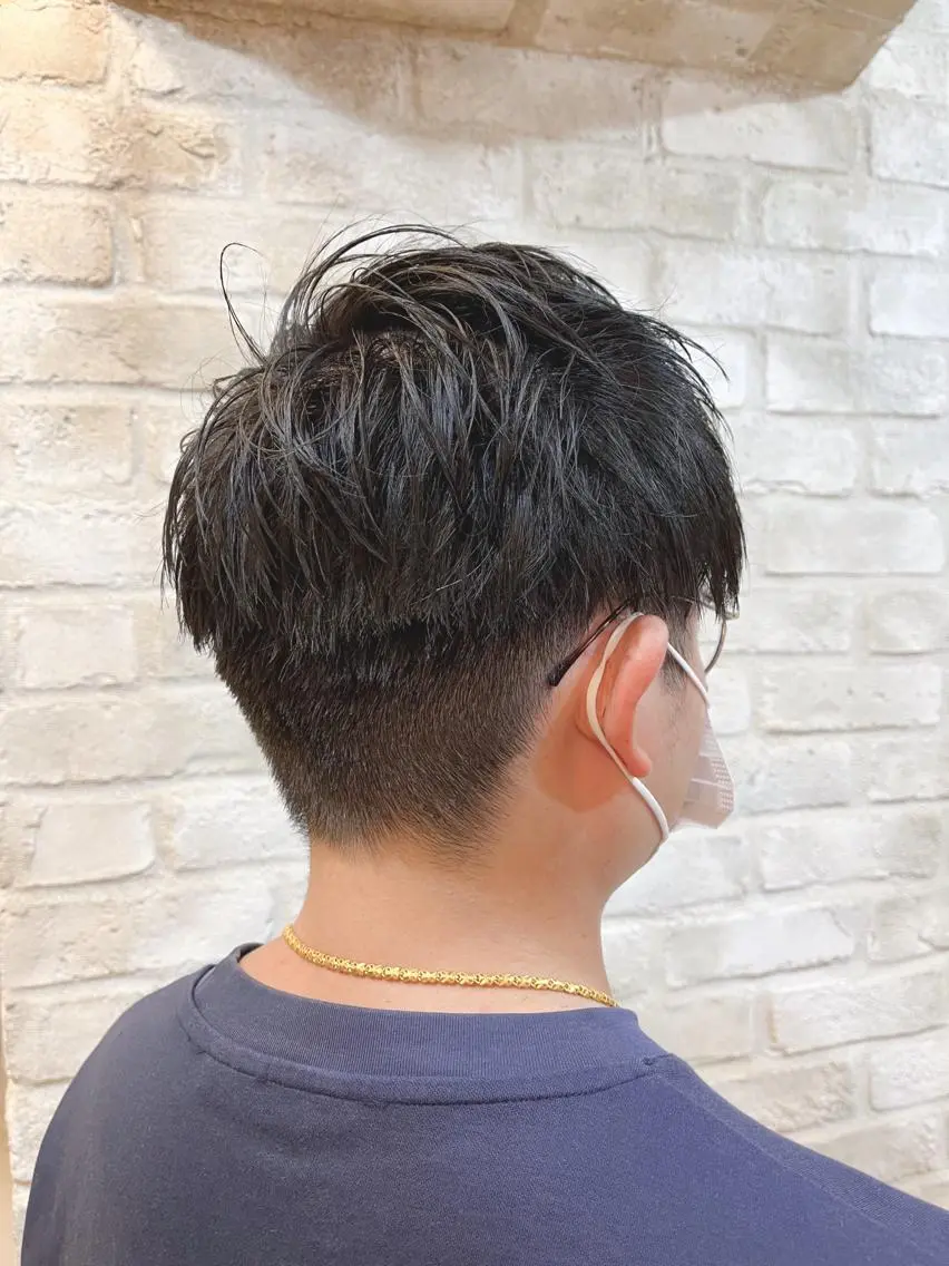 メンズ しみず りぶのヘアスタイル