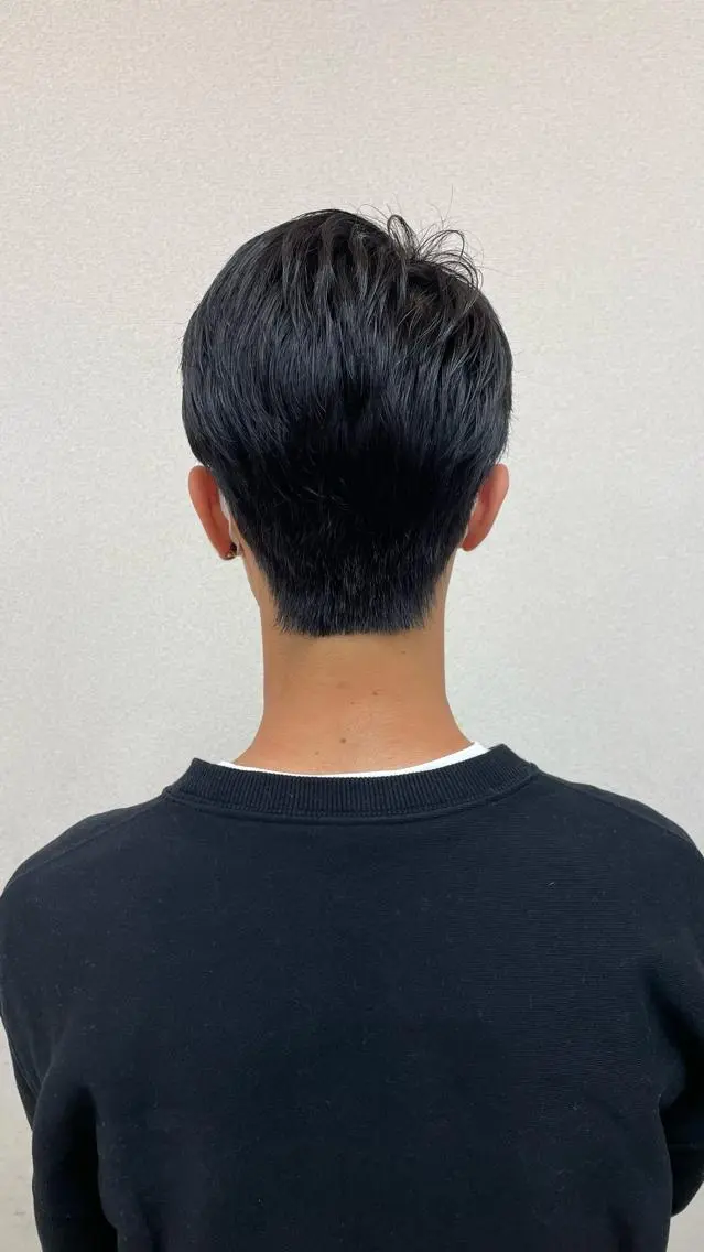 パーマ メンズ もりたみかこ 美容師お休み中のヘアスタイル