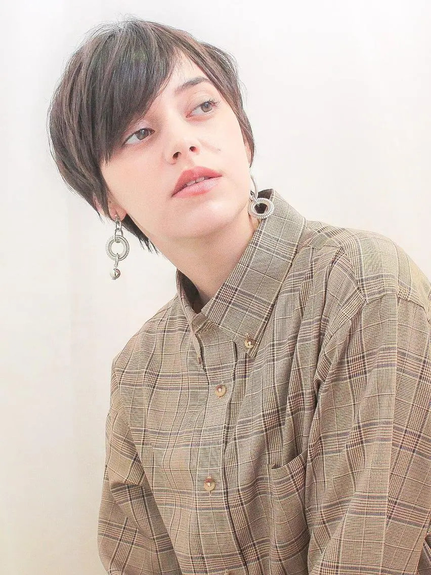 ショート カラー ショートヘア gite カワムラナオキのヘアスタイル