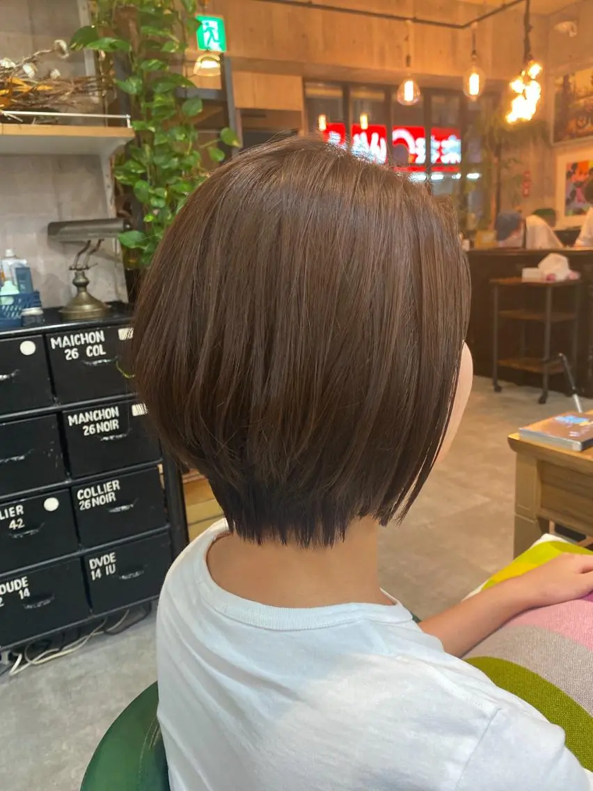 ショート 【扉gate】野崎 英幸のヘアスタイル