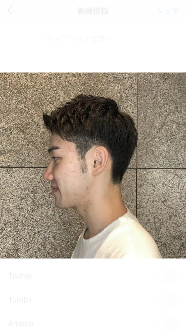 メンズ カトウ ユウカのヘアスタイル