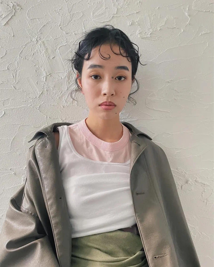 ヘアアレンジ 藤原 怜央のヘアスタイル