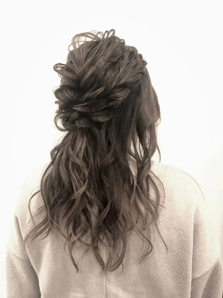 ヘアアレンジ ヘアセット 10/4〜産休菊池 栄里奈のヘアスタイル
