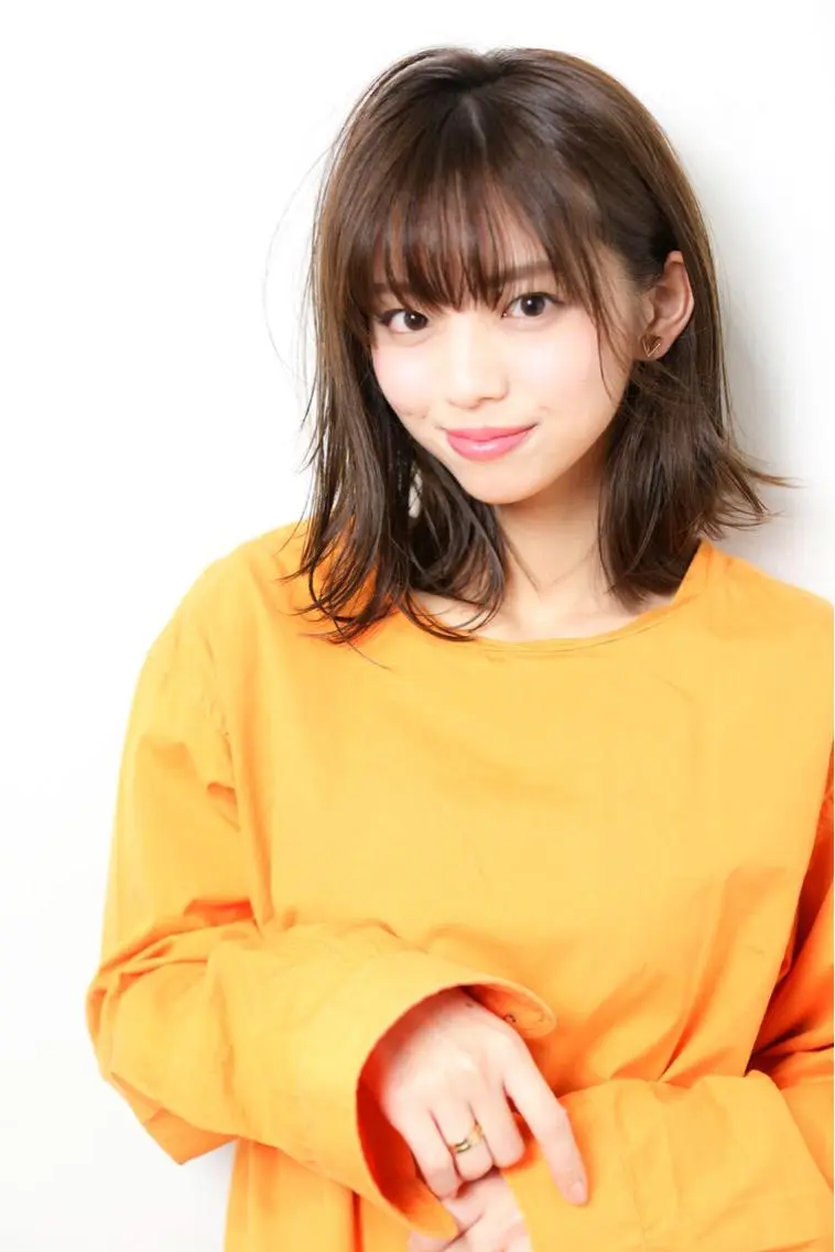 ミディアム 中野 恵脩のヘアスタイル