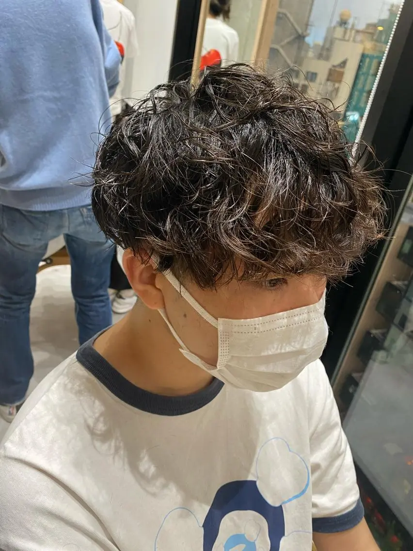 パーマ メンズ カット パーマ トリートメント 似合う髪型が 分からない方へのヘアスタイル