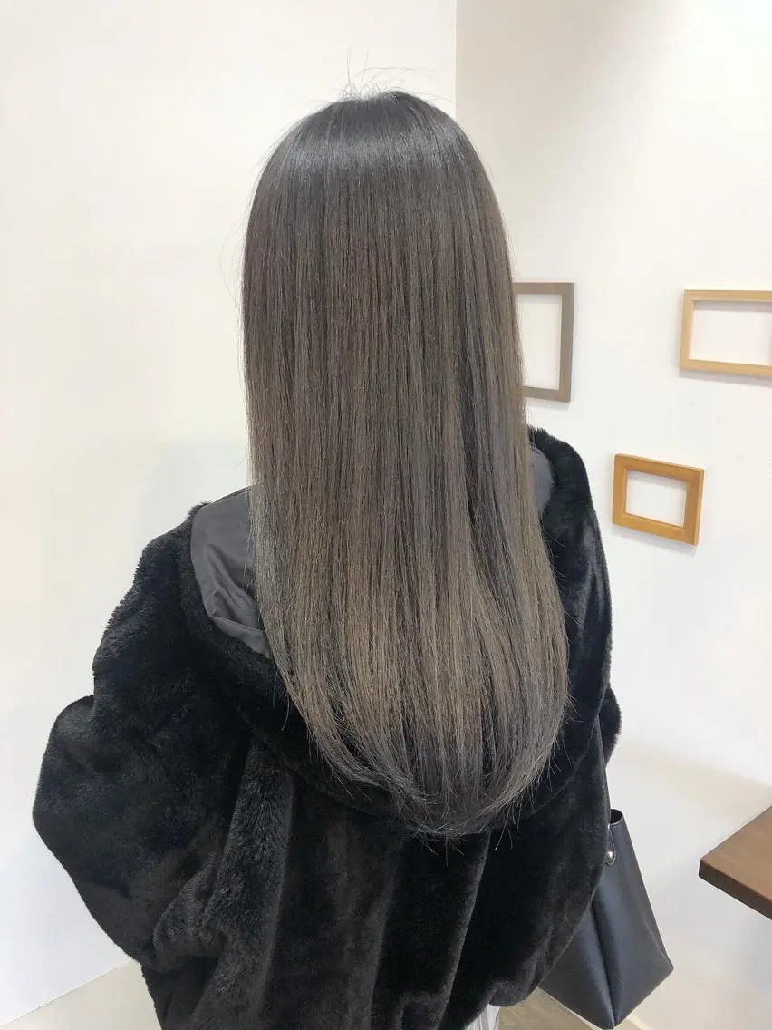 ミディアム カラー 物江 竜のヘアスタイル