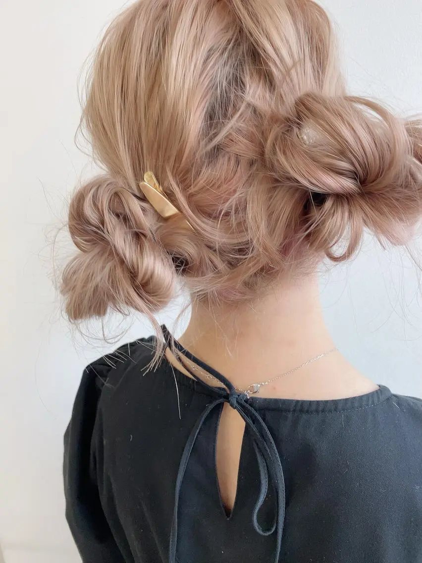 ヘアアレンジ ✨艶髪✨ 奈須晴香のヘアスタイル