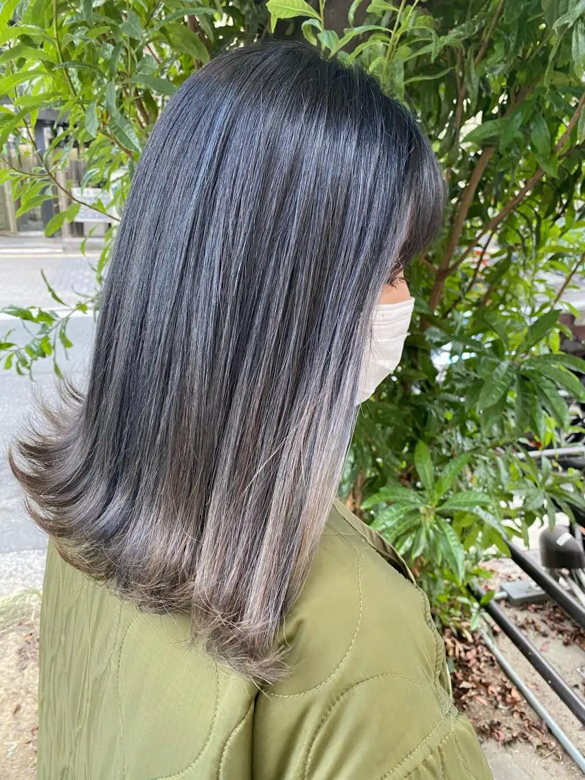 セミロング ヘアカラー トップスタイリスト/ アユミのヘアスタイル