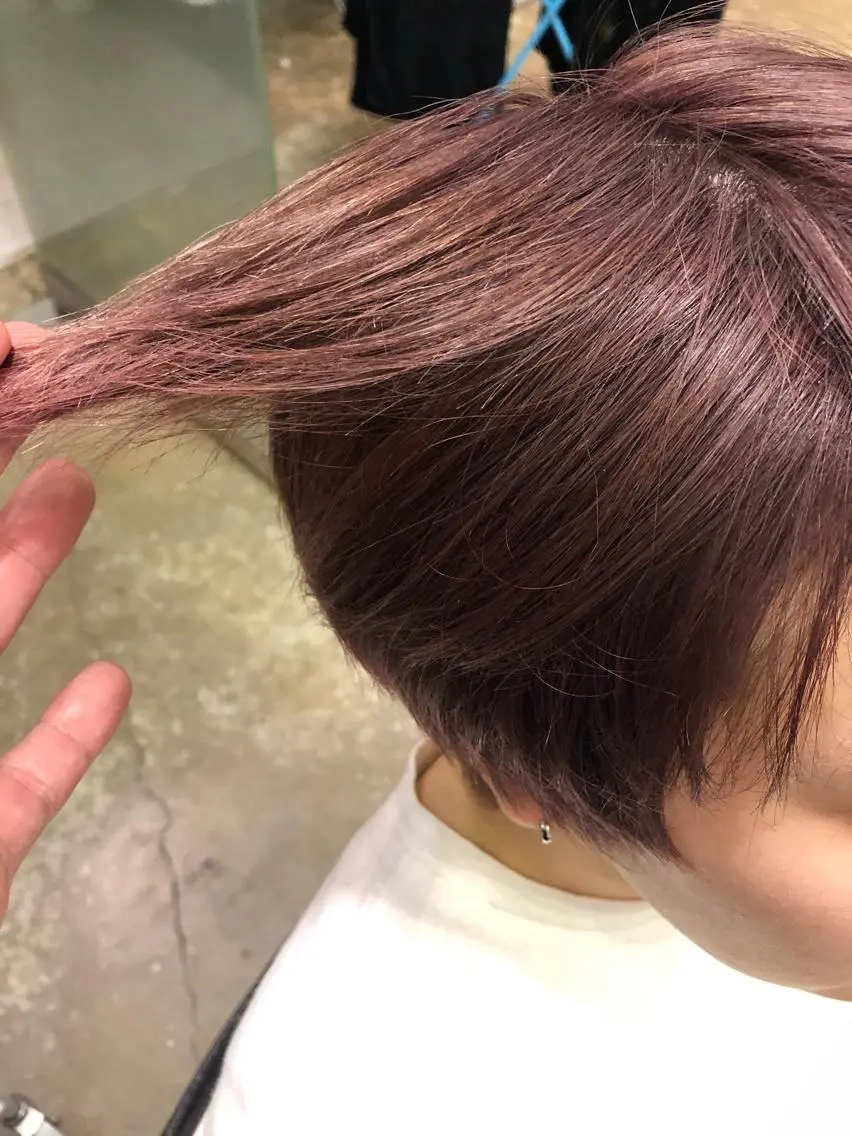 カラー 韓国ヘア🇰🇷 有田裕也のヘアスタイル