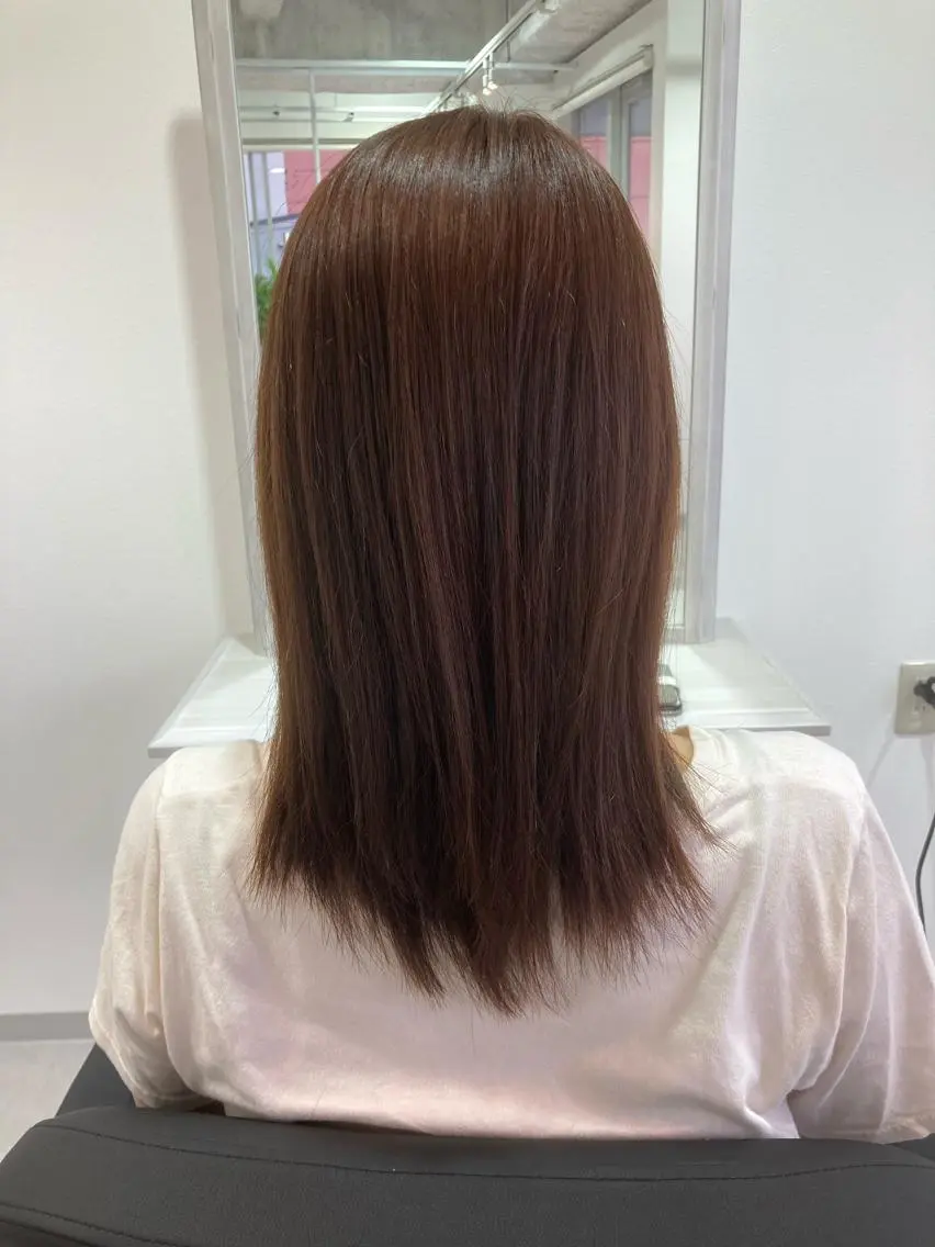 ロング カラー カルフール草加本店 江波戸裕介のヘアスタイル