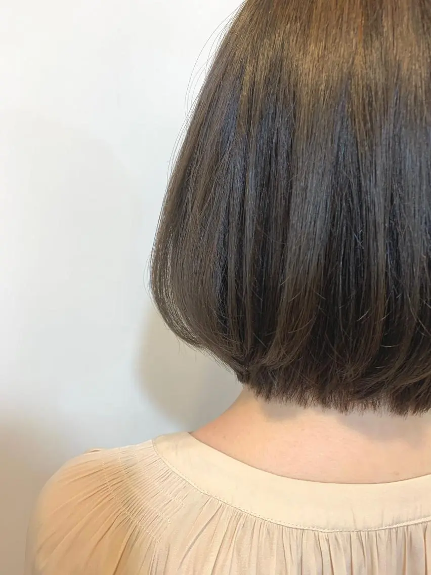 ショート カラー グレージュ 🦋透明感 艶カラー Rie🦋のヘアスタイル