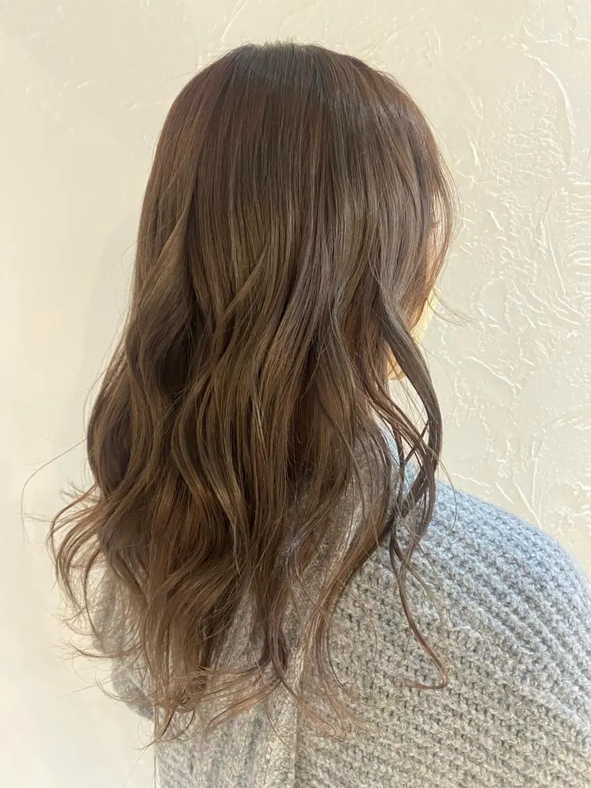 ロング カラー 🦋 さとりなのヘアスタイル