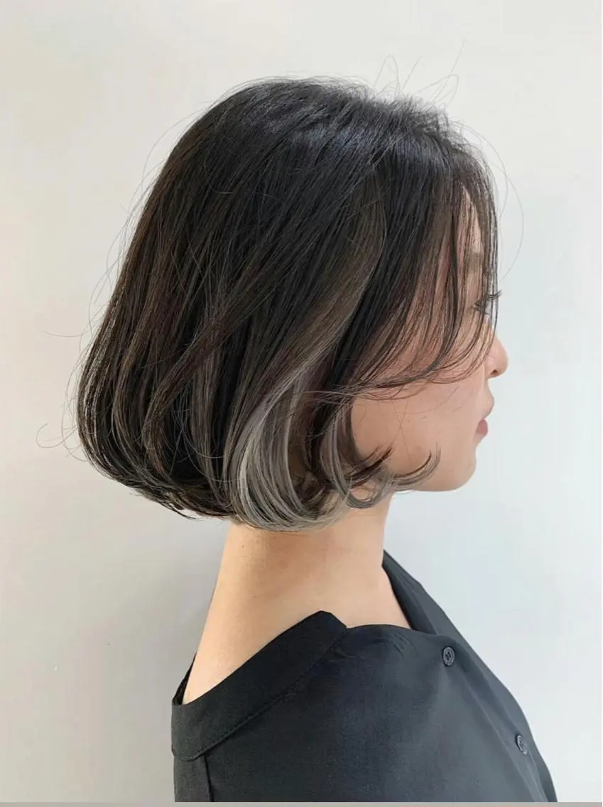 ショート アッシュ ヘアカラー トリートメント ヘッドスパ ヘアセット 大宮/山口 竣也のヘアスタイル