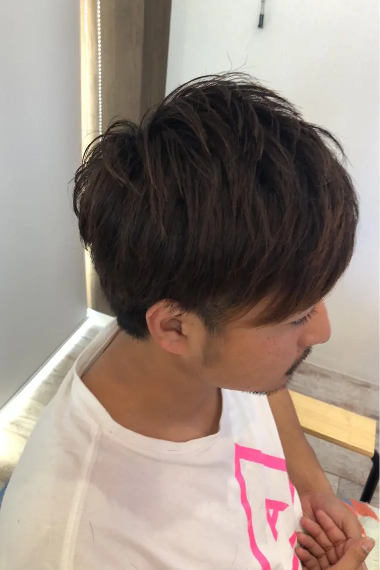 ショート メンズ 白井 つづりのヘアスタイル
