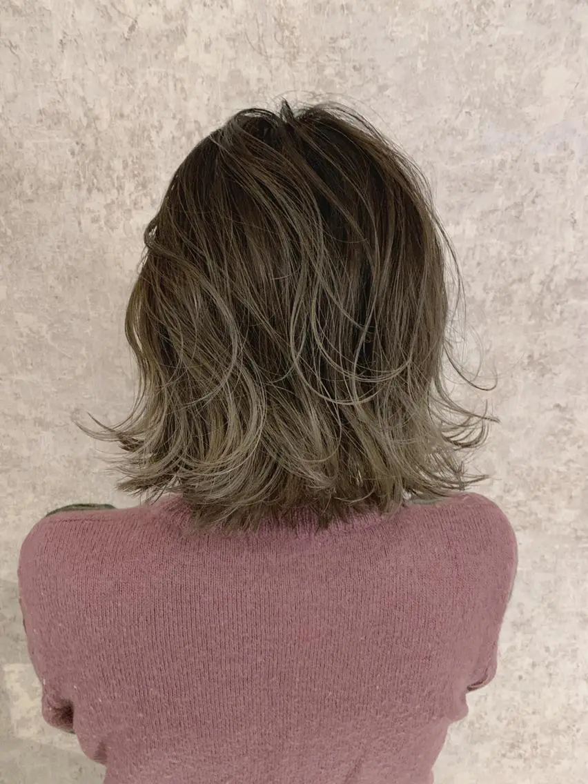 ショート カラー パーマ メンズ特化美容師/ 新井　洸太のヘアスタイル