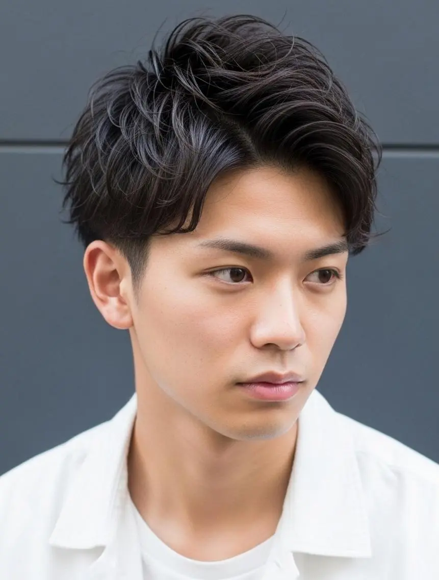 メンズ アップバング メンズショート カット ショートが上手い人/ 似合わせの達人/ロキのヘアスタイル