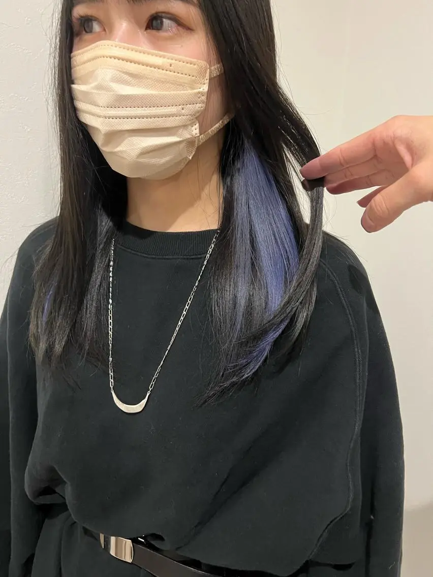 ミディアム カット 守屋 颯太のヘアスタイル