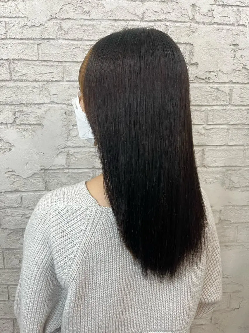 ロング 縮毛矯正 🪽髪質改善矯正 🤍MIU🤍のヘアスタイル