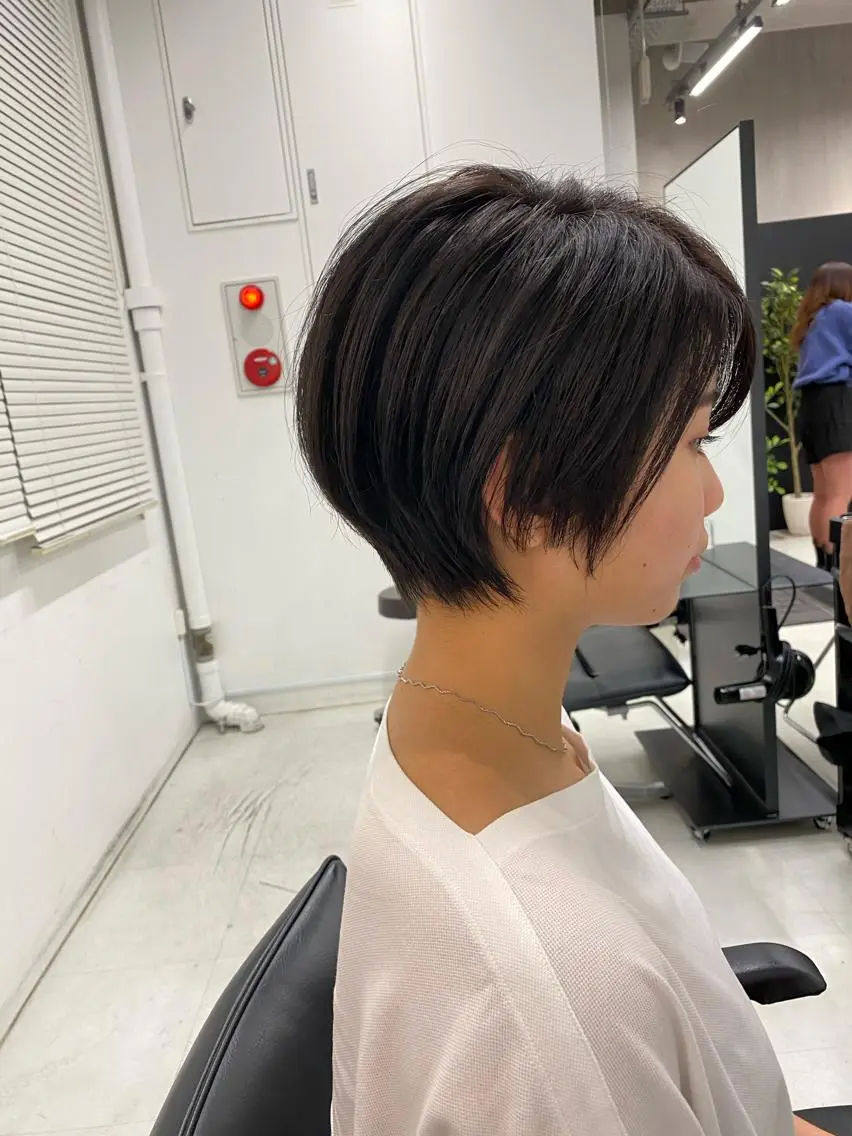 ショート カラー カット 似合わせ専門美容師 なかじまのヘアスタイル