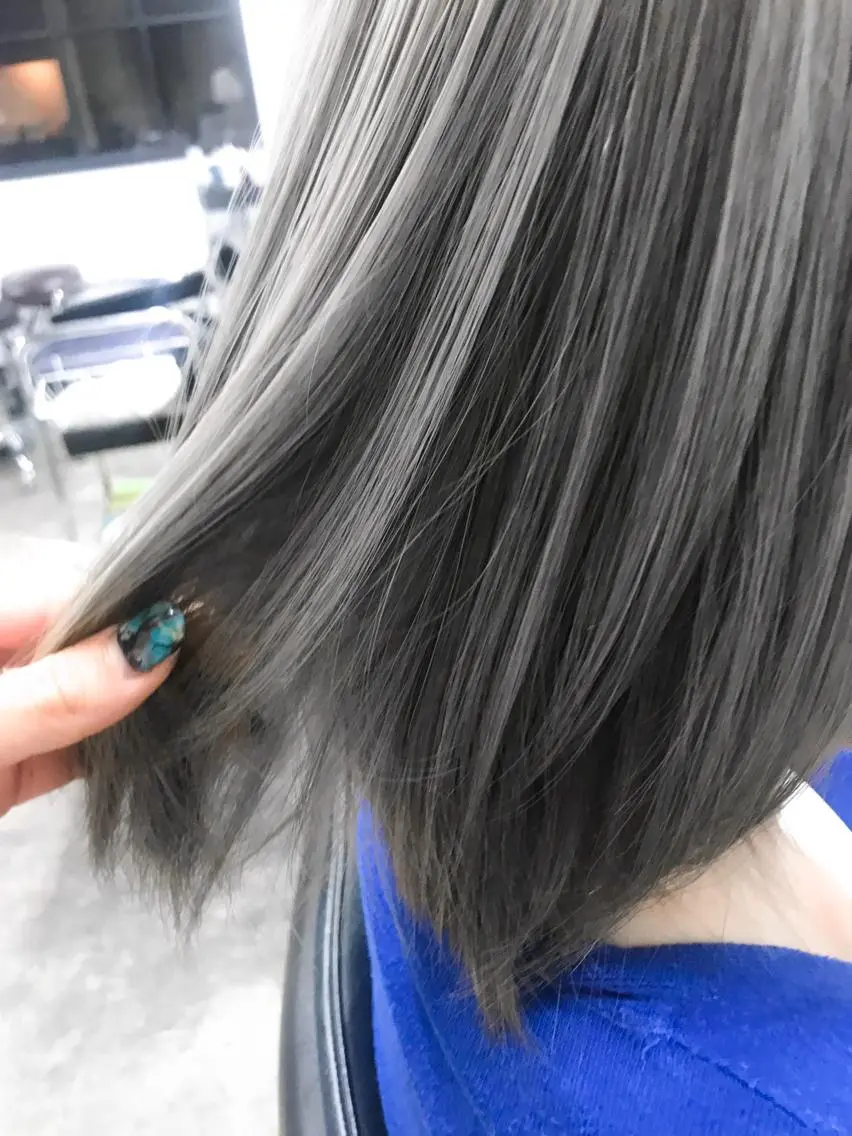 ミディアム 初めてでも失敗しない 透明感カラー Miiのヘアスタイル
