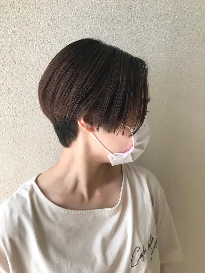 ショート ショートヘア 沢田 瞳のヘアスタイル