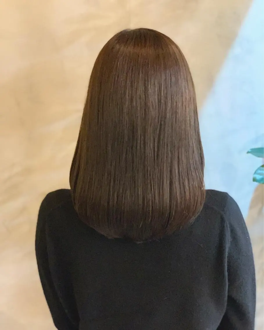 セミロング トリートメント 榎本 稔久のヘアスタイル