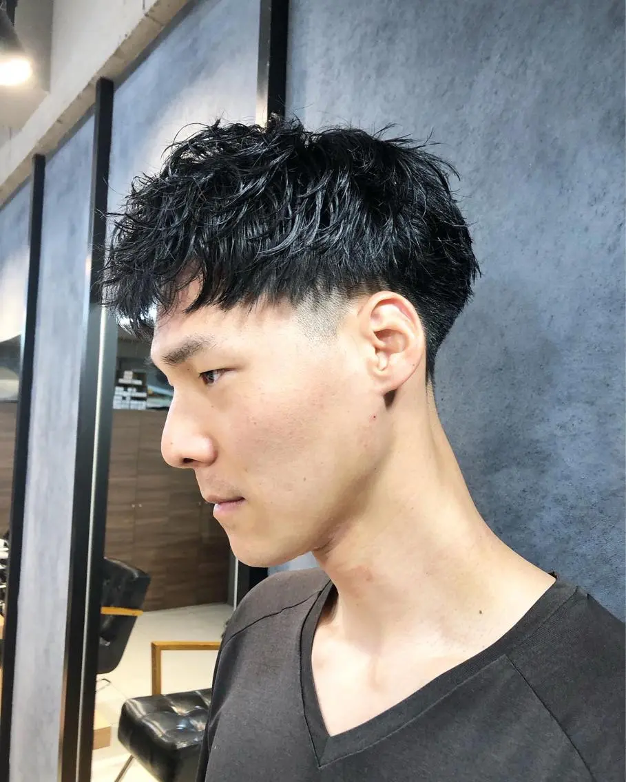 パーマ ヘアアレンジ メンズ カット パーマ トリートメント ヘアセット メンズ特化✂️栗原 侑也のヘアスタイル