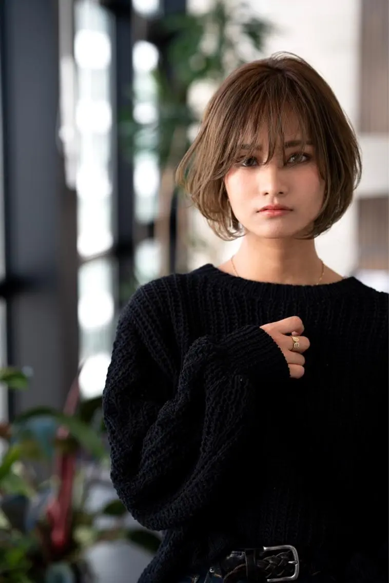 ショート カラー ヘアカラー トリートメント 🉐レイヤー/塩見 弘樹🉐渋谷のヘアスタイル