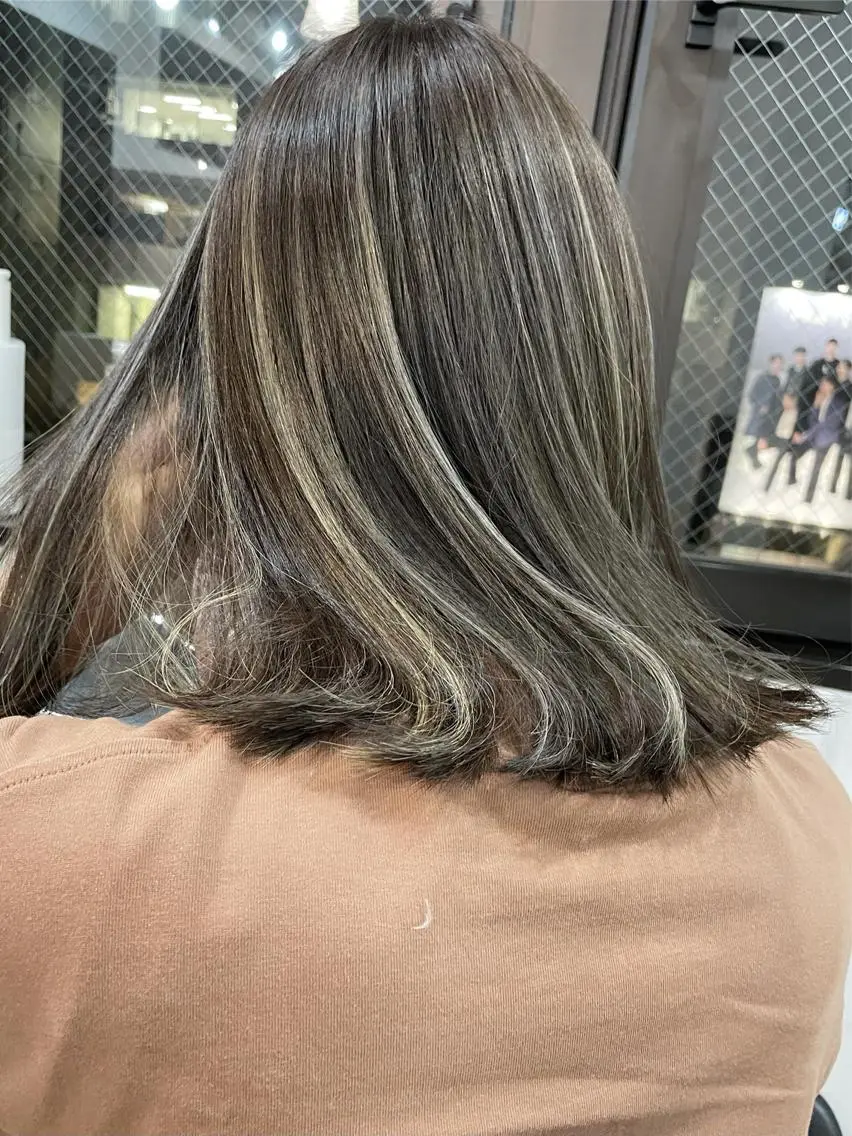 ミディアム カラー 北間 寛哉のヘアスタイル