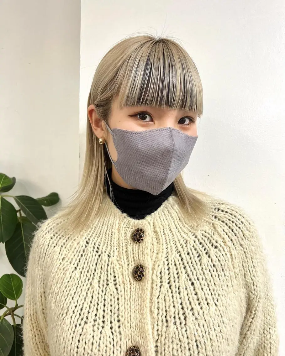 セミロング カラー ヘアカラー トリートメント fit /HONOKAのヘアスタイル