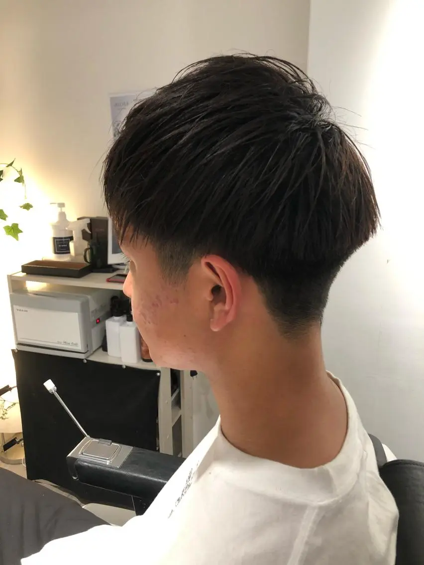 ミディアム メンズ マッシュ rilune matsuoのヘアスタイル