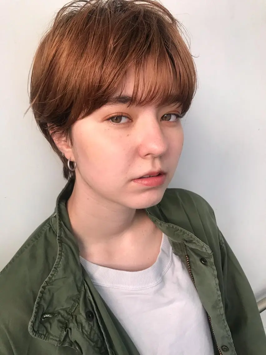 ショート カット ヘアカラー トリートメント 🧼柴田 健太郎🧼のヘアスタイル