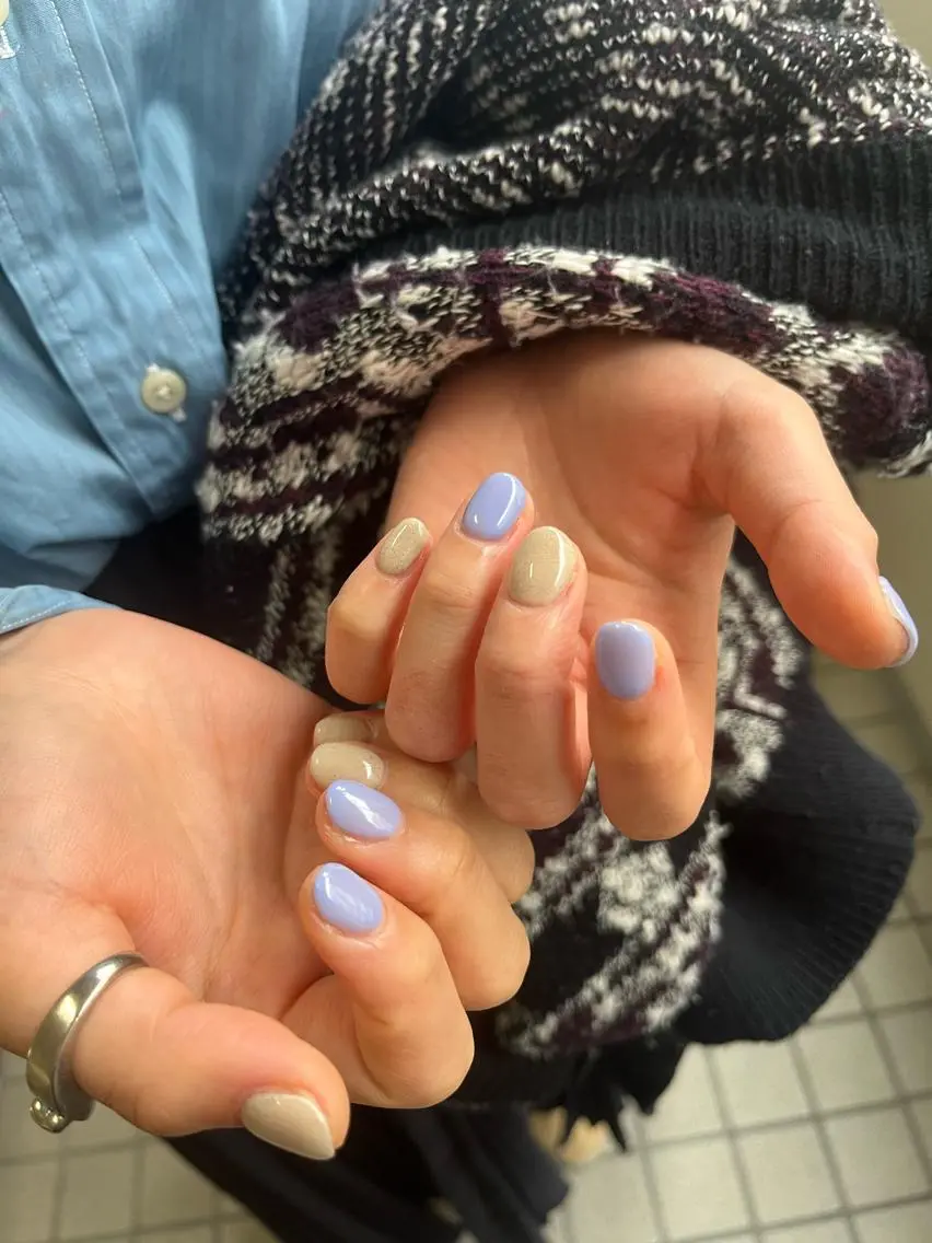 ネイル ワンカラーネイル Etel atelier。のネイルデザイン
