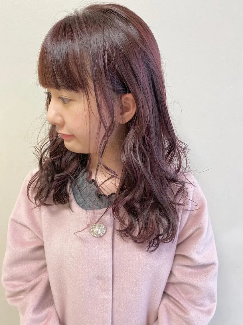 ロング カラー hair &eye LAWE.店長のヘアスタイル
