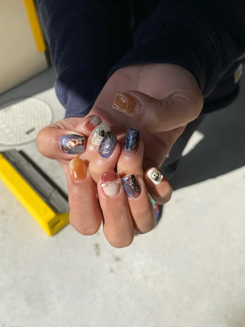 ネイル ハンドネイル nailsalon ∞ ﾐｶﾅﾙ ∞のネイルデザイン