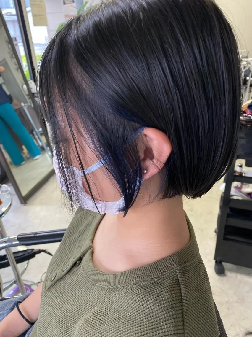 ショート カラー インナーカラー imaizumi takuyaのヘアスタイル