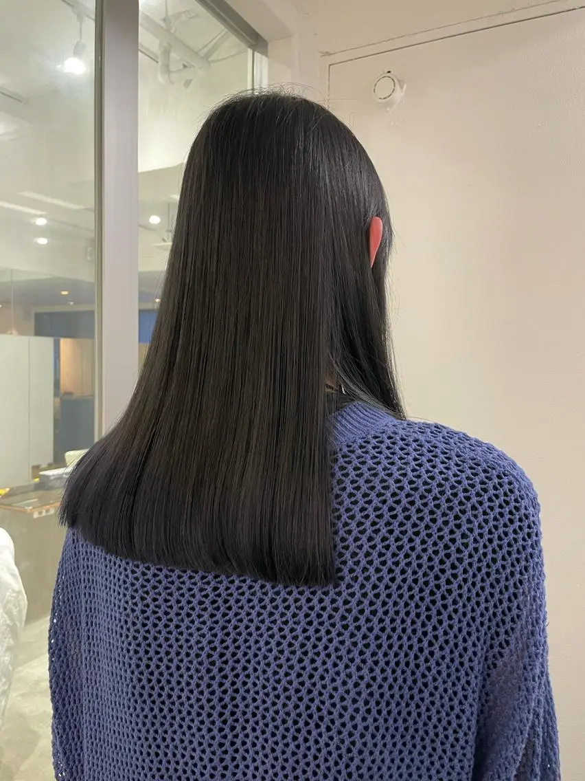 ロング カラー バレイヤージュ ブリーチ ケアブリーチ デザインカラー ダブルカラー カット ヘアカラー トリートメント ヘアセット スパイラルパーマ 🌐hina⭐️のヘアスタイル