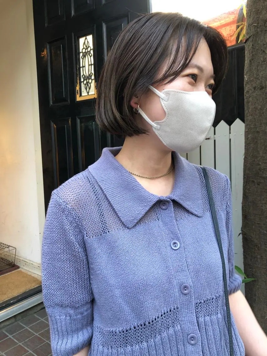 ショート カラー eri kinjoのヘアスタイル