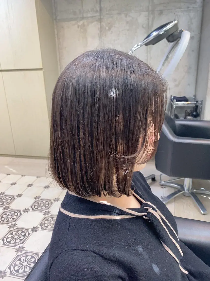 ショート カラー ショートヘア 韓国ヘア☁️ mitsukiのヘアスタイル