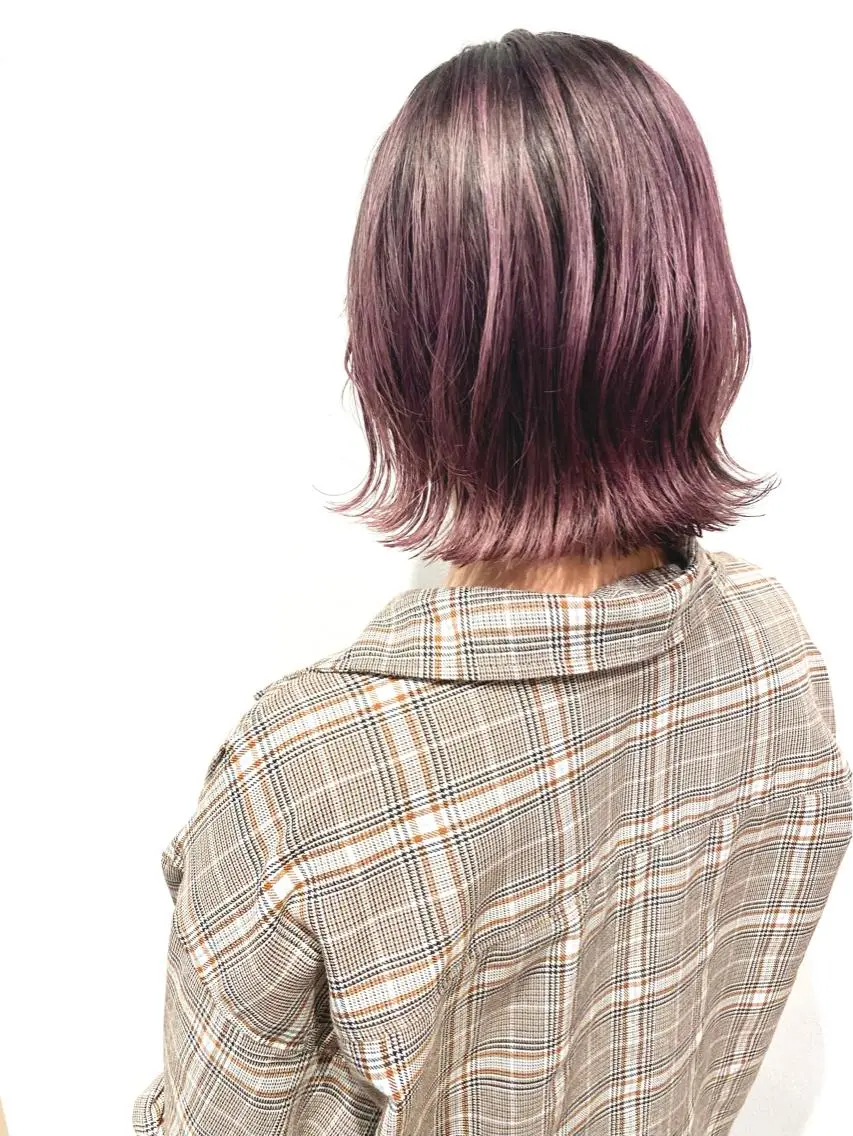 ショート ヘアカラー トリートメント MYRTLE TSUNODAのヘアスタイル