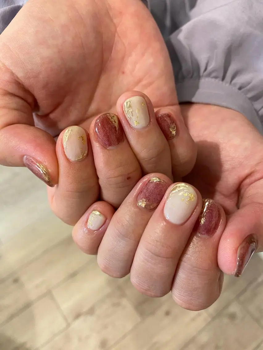ネイル ハンドネイル 【LINON】 airiのネイルデザイン
